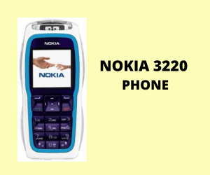 Nokia 3220 Phone