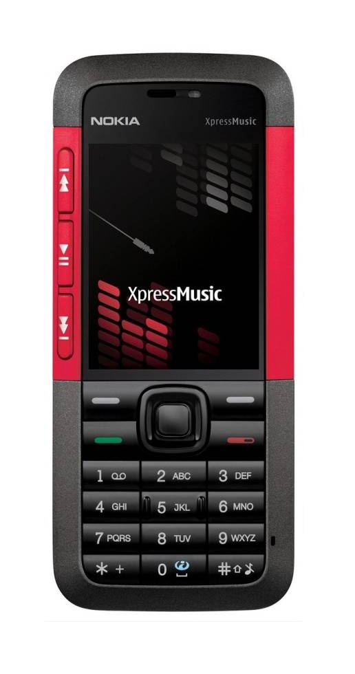 Nokia 5310 Mobile Phone Red 1