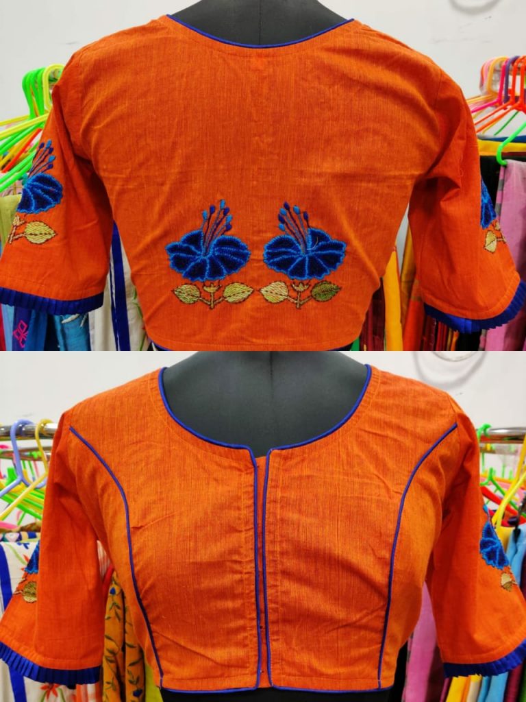 Top 20 Embroidery Blouse Designs