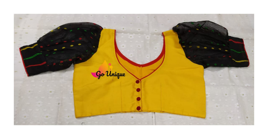 Latest Unique Blouse Neck Design