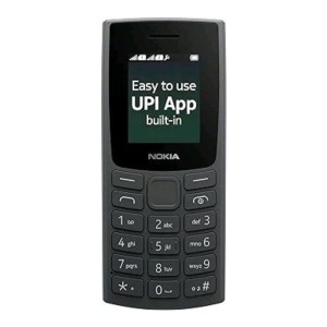 Nokia All-New 105 Single Sim Keypad Phone with Built-in UPI Payments, Long-Lasting Battery, Wireless FM Radio