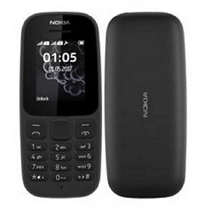 Nokia 105 Mobile Phone Dual SIM (Black)
