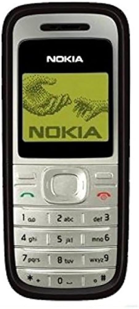 nokia 1200 mobile phone black (3)