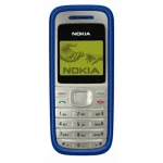 nokia 1200 mobile phone blue (1)