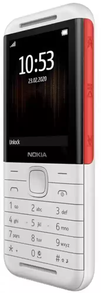 nokia 5310 dual sim white red mobile phone (3)